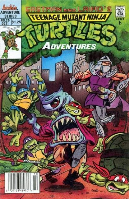 Teenage Mutant Ninja Turtles Adventures (1989) no. 25 - Used