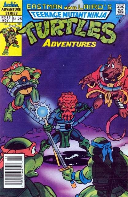 Teenage Mutant Ninja Turtles Adventures (1989) no. 26 - Used