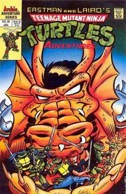Teenage Mutant Ninja Turtles Adventures (1989) no. 28 - Used