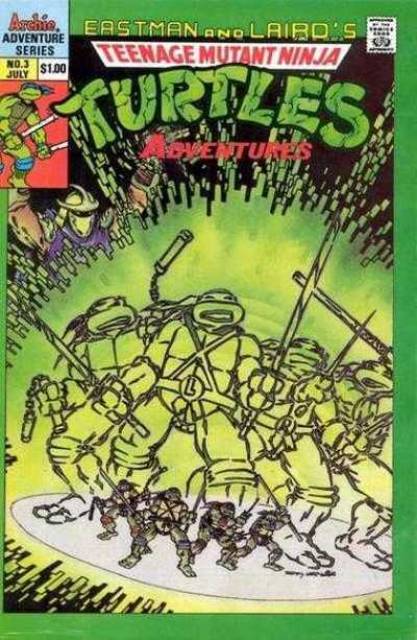Teenage Mutant Ninja Turtles Adventures (1989) no. 3 - Used