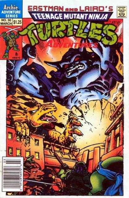 Teenage Mutant Ninja Turtles Adventures (1989) no. 30 - Used