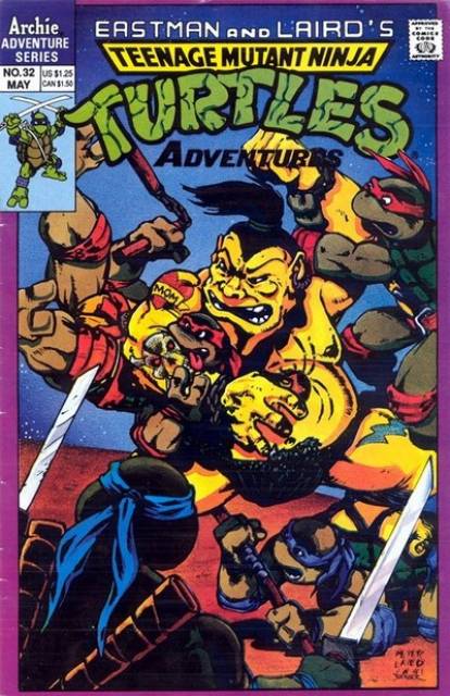 Teenage Mutant Ninja Turtles Adventures (1989) no. 32 - Used