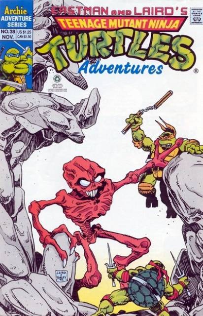 Teenage Mutant Ninja Turtles Adventures (1989) no. 38 - Used