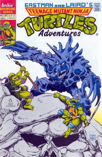 Teenage Mutant Ninja Turtles Adventures (1989) no. 39 - Used