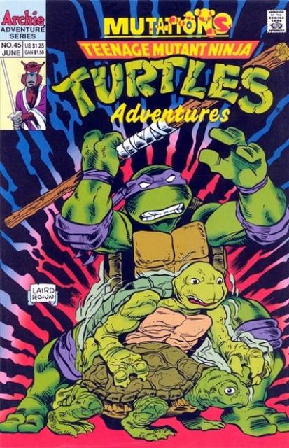 Teenage Mutant Ninja Turtles Adventures (1989) no. 45 - Used