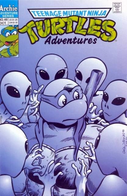 Teenage Mutant Ninja Turtles Adventures (1989) no. 49 - Used