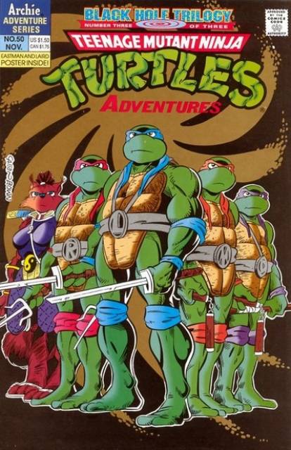 Teenage Mutant Ninja Turtles Adventures (1989) no. 50 - Used