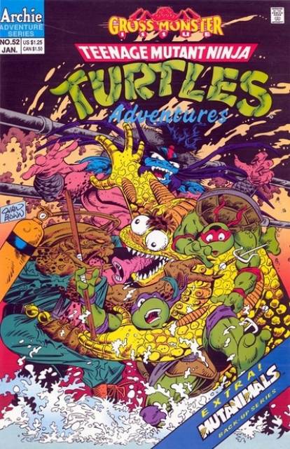 Teenage Mutant Ninja Turtles Adventures (1989) no. 52 - Used