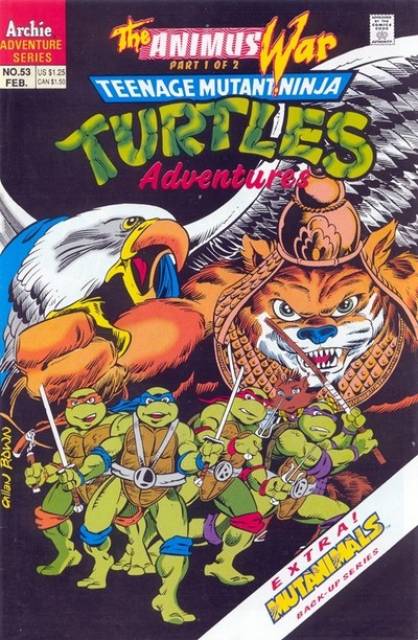 Teenage Mutant Ninja Turtles Adventures (1989) no. 53 - Used
