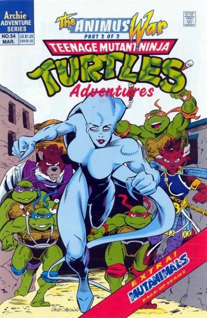 Teenage Mutant Ninja Turtles Adventures (1989) no. 54 - Used