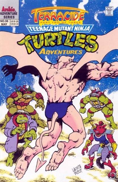 Teenage Mutant Ninja Turtles Adventures (1989) no. 56 - Used