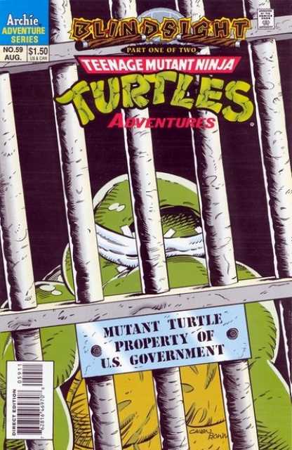 Teenage Mutant Ninja Turtles Adventures (1989) no. 59 - Used