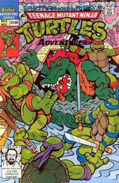 Teenage Mutant Ninja Turtles Adventures (1989) no. 6 - Used