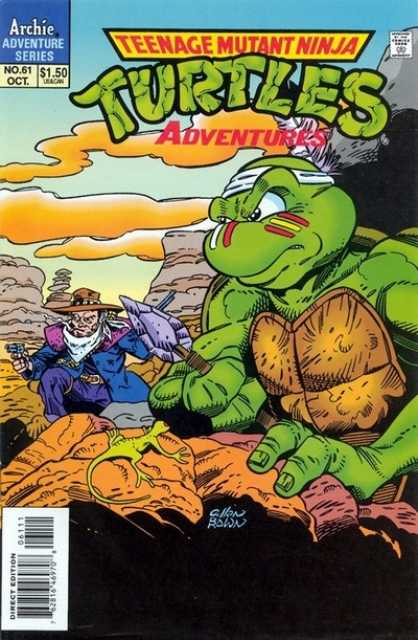 Teenage Mutant Ninja Turtles Adventures (1989) no. 61 - Used