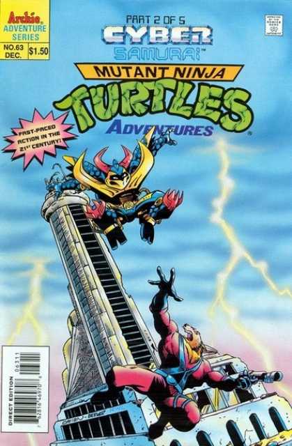 Teenage Mutant Ninja Turtles Adventures (1989) no. 63 - Used