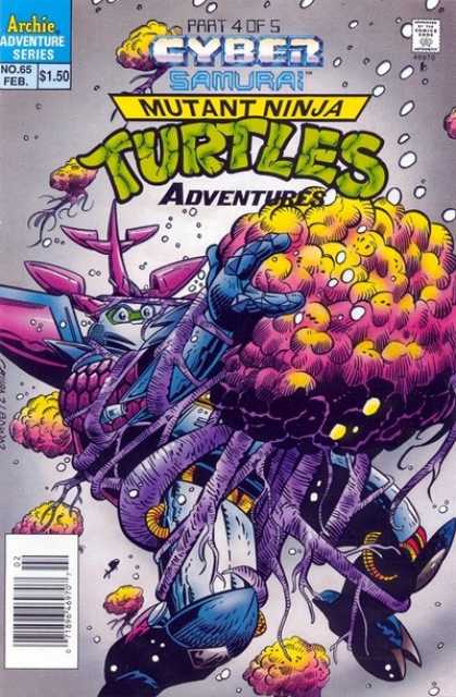 Teenage Mutant Ninja Turtles Adventures (1989) no. 65 - Used