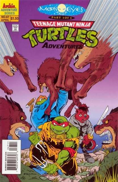 Teenage Mutant Ninja Turtles Adventures (1989) no. 67 - Used