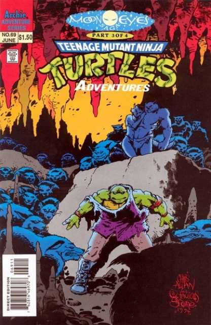 Teenage Mutant Ninja Turtles Adventures (1989) no. 69 - Used