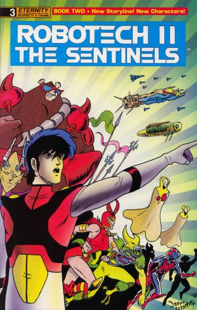 Robotech 2 The Sentinels Book Two (1990) no. 3 - Used
