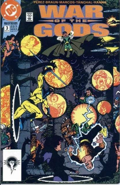 War of the Gods (1991) no. 3 - Used