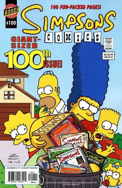 Simpsons Comics (1993) no. 100 - Used