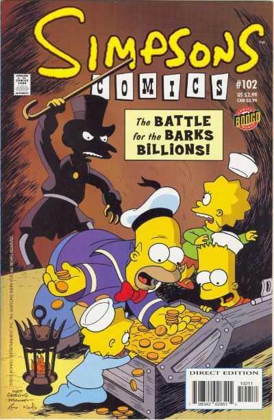 Simpsons Comics (1993) no. 102 - Used