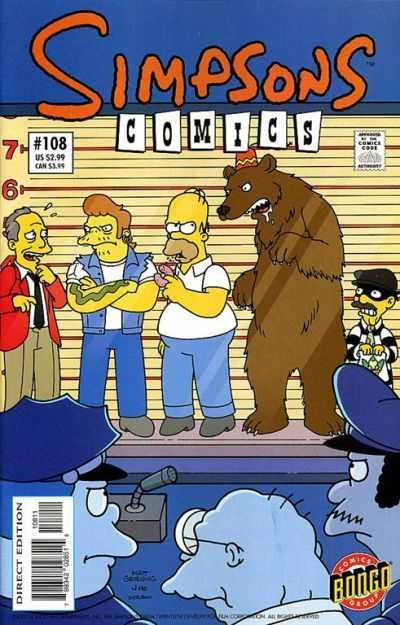 Simpsons Comics (1993) no. 108 - Used
