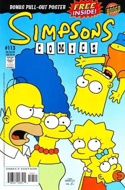 Simpsons Comics (1993) no. 113 - Used