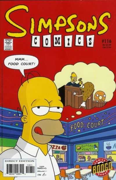 Simpsons Comics (1993) no. 116 - Used