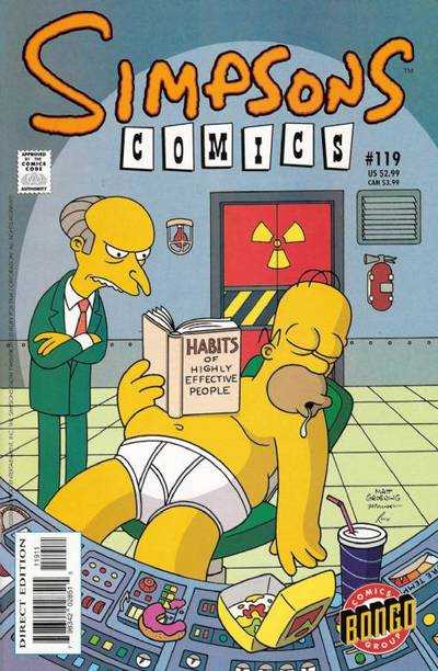 Simpsons Comics (1993) no. 119 - Used