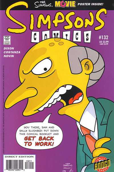 Simpsons Comics (1993) no. 132 - Used