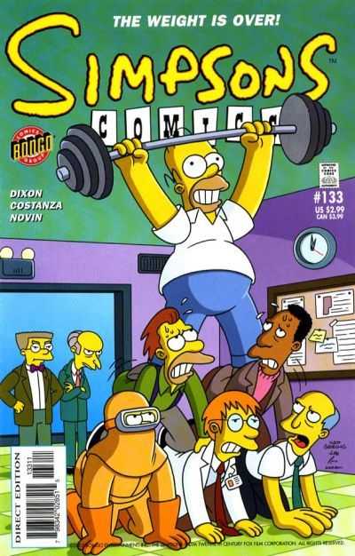 Simpsons Comics (1993) no. 133 - Used
