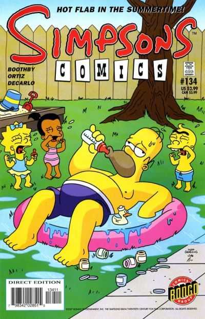 Simpsons Comics (1993) no. 134 - Used