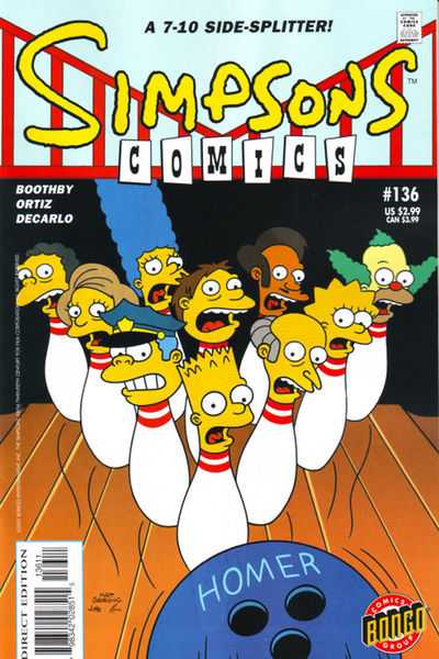 Simpsons Comics (1993) no. 136 - Used