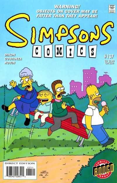 Simpsons Comics (1993) no. 137 - Used