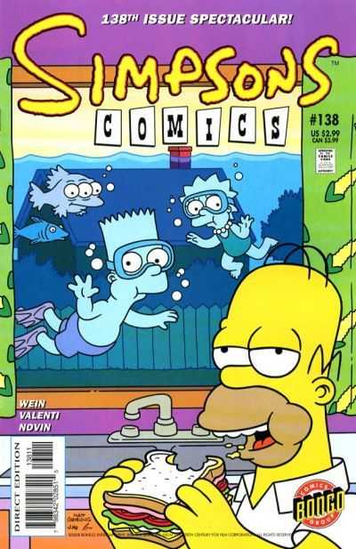 Simpsons Comics (1993) no. 138 - Used