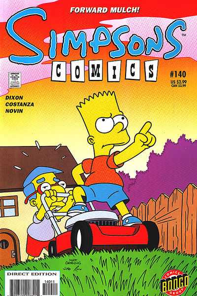 Simpsons Comics (1993) no. 140 - Used