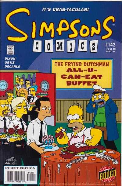 Simpsons Comics (1993) no. 142 - Used
