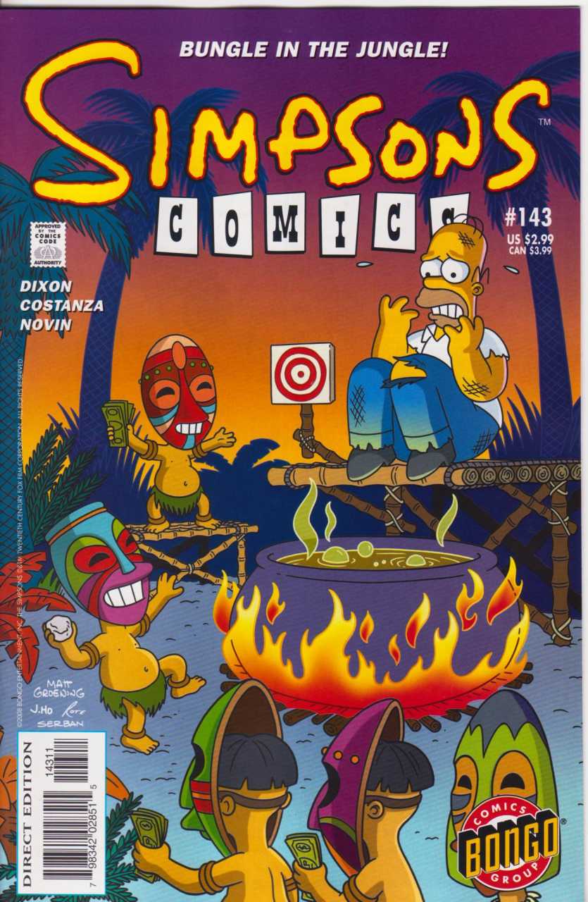 Simpsons Comics (1993) no. 143 - Used