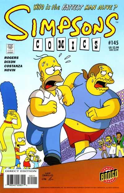 Simpsons Comics (1993) no. 145 - Used
