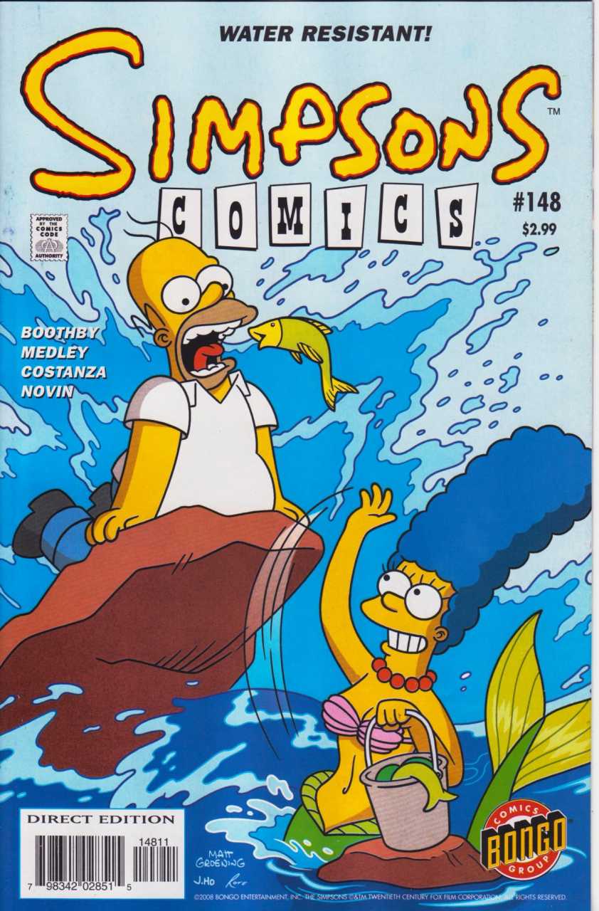 Simpsons Comics (1993) no. 148 - Used