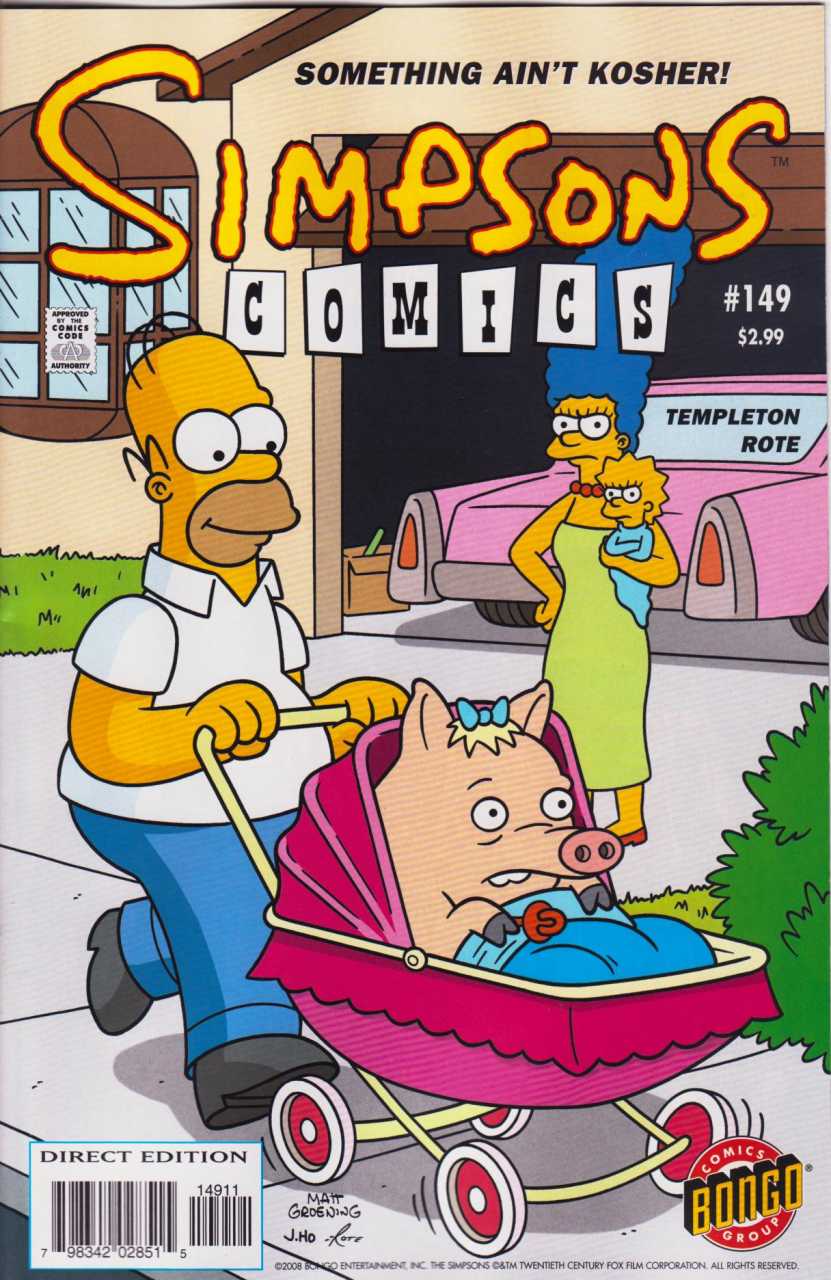 Simpsons Comics (1993) no. 149 - Used