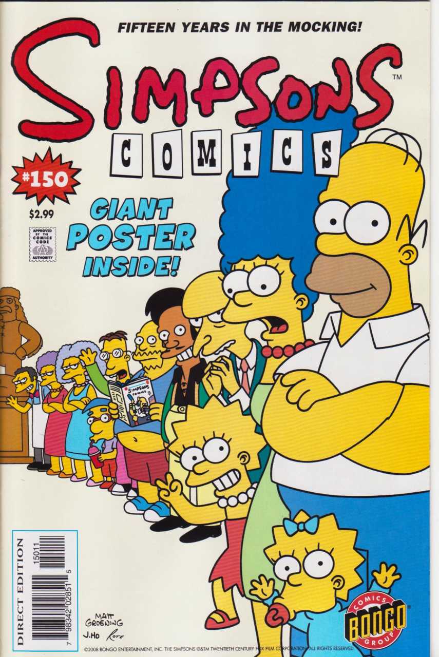 Simpsons Comics (1993) no. 150 - Used