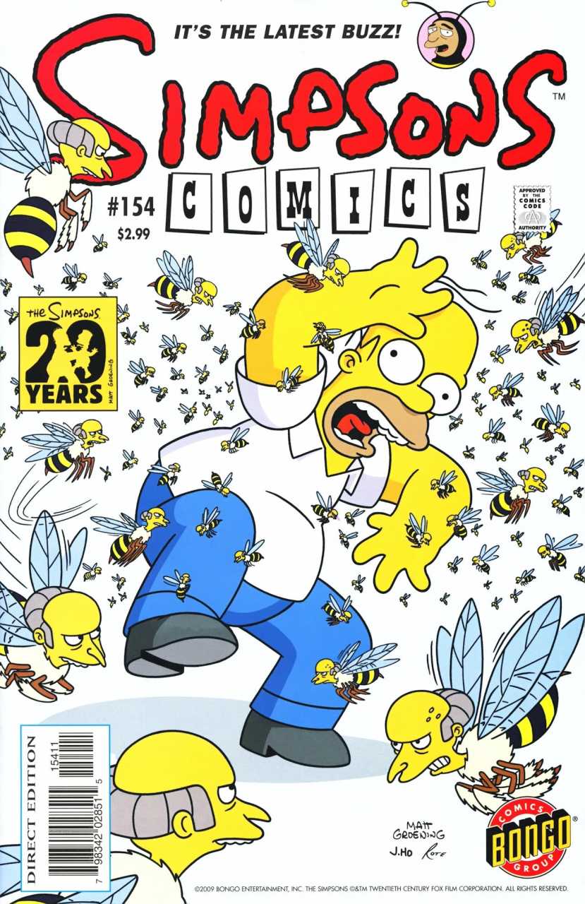 Simpsons Comics (1993) no. 154 - Used