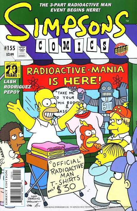 Simpsons Comics (1993) no. 155 - Used