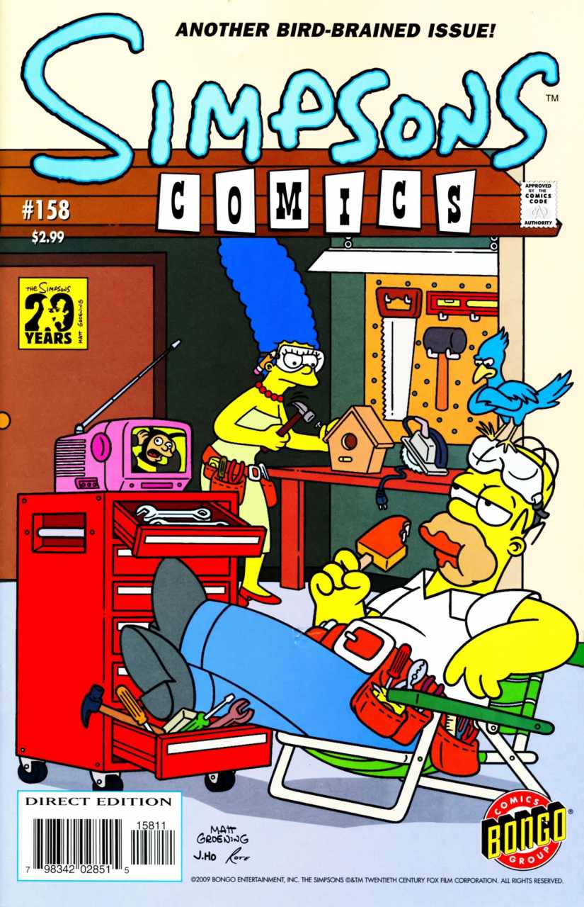 Simpsons Comics (1993) no. 158 - Used