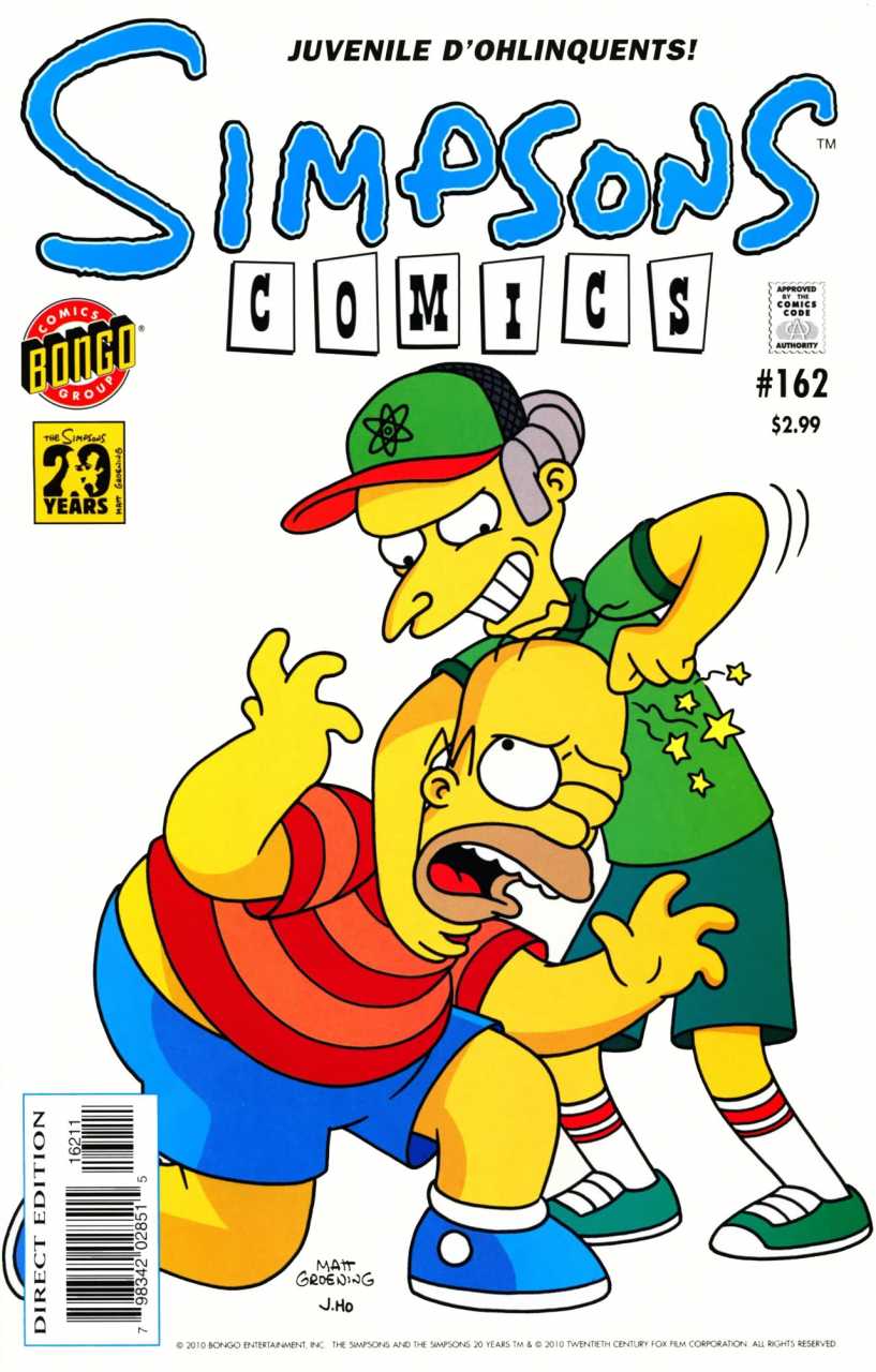 Simpsons Comics (1993) no. 162 - Used