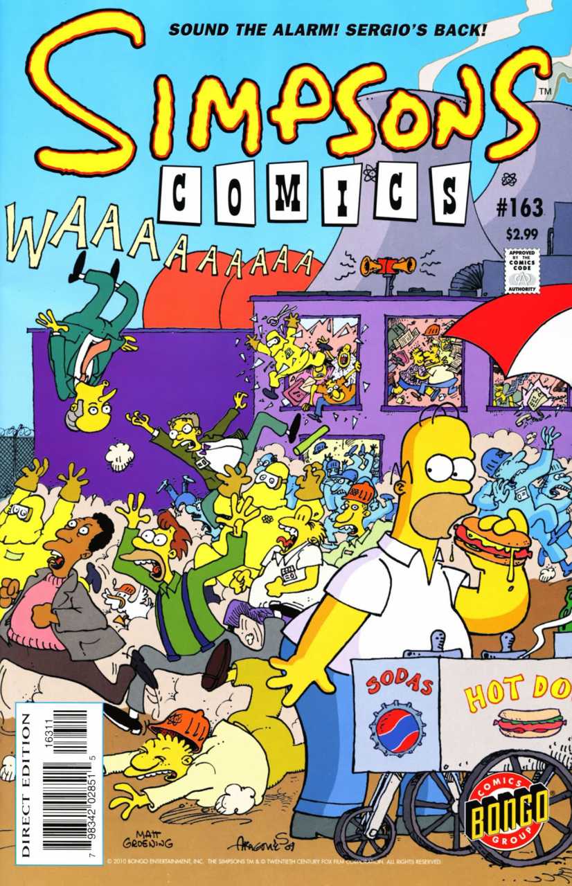 Simpsons Comics (1993) no. 163 - Used