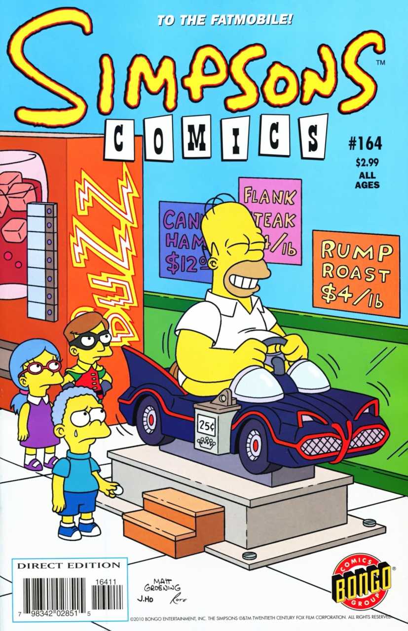 Simpsons Comics (1993) no. 164 - Used