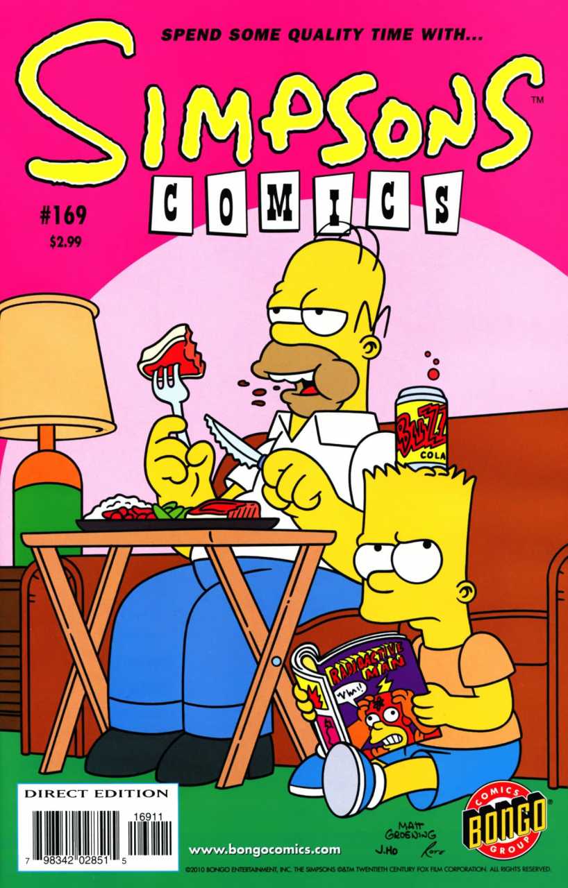 Simpsons Comics (1993) no. 169 - Used